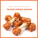 Dog Pet Food Chicken Dumbbell Small and Medium-sized Puppy Adult Dog Calcium Tooth Cleaning Bone Dog Snacks - Image 3